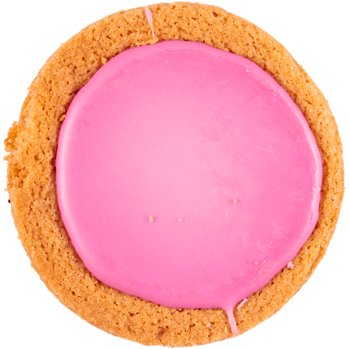 Foto van Roze fondant pencee op witte achtergrond