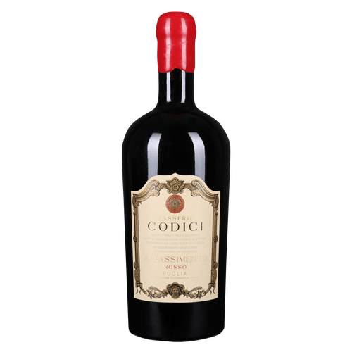 Foto van Codici Appassimento rosso op witte achtergrond