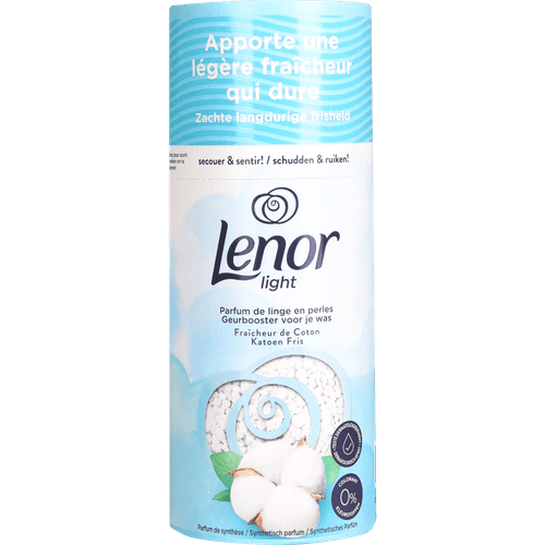 Foto van Lenor Geurparels light katoen op witte achtergrond