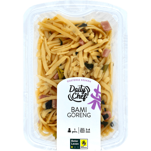 Foto van Daily Chef Bami goreng op witte achtergrond