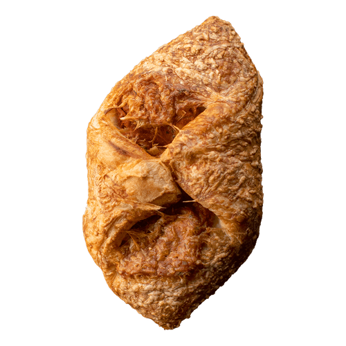 Foto van Vers afbak Croqui mozzarella tomaat op witte achtergrond