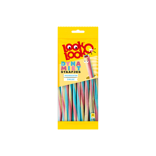 Foto van Look O Look Dynamite sticks rainbow op witte achtergrond