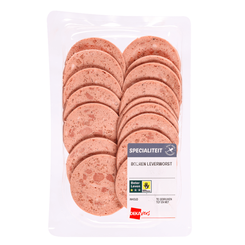DekaVers Boeren leverworst