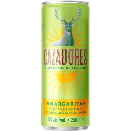 Foto van CAZADORES Margarita op witte achtergrond