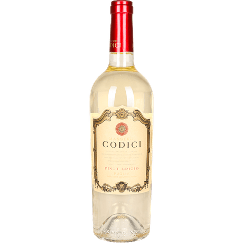 Foto van Codici Masserie Pinot Grigio op witte achtergrond