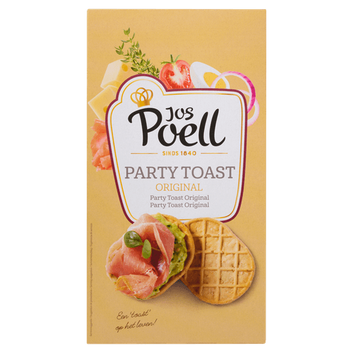 Foto van Jos Poell Party toast original op witte achtergrond