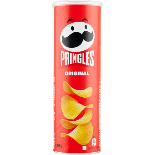 Foto van Pringles Original op witte achtergrond
