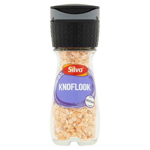 Foto van Silvo Knoflook molen op witte achtergrond