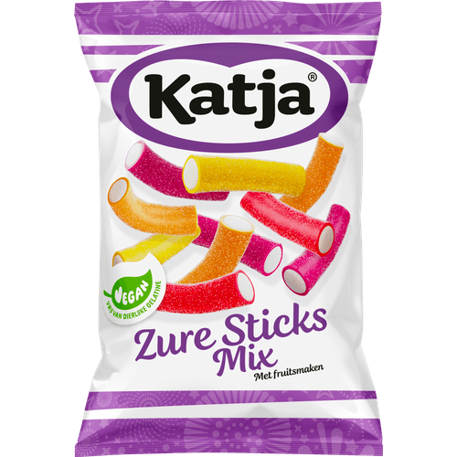 Foto van Katja Zure sticks mix op witte achtergrond