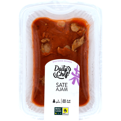 Foto van Daily Chef Sate ajam op witte achtergrond