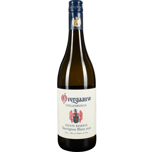 Foto van Overgaauw Sauvignon Blanc op witte achtergrond