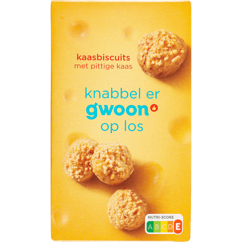 G'woon Kaasbiscuits