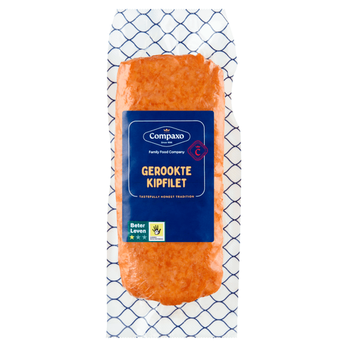 Foto van Compaxo Gerookte kipfilet op witte achtergrond