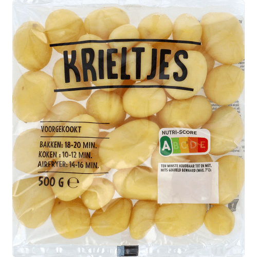 Foto van Krieltjes op witte achtergrond