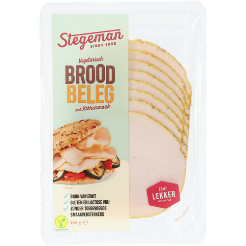 Foto van Stegeman Vegetarische curry op witte achtergrond