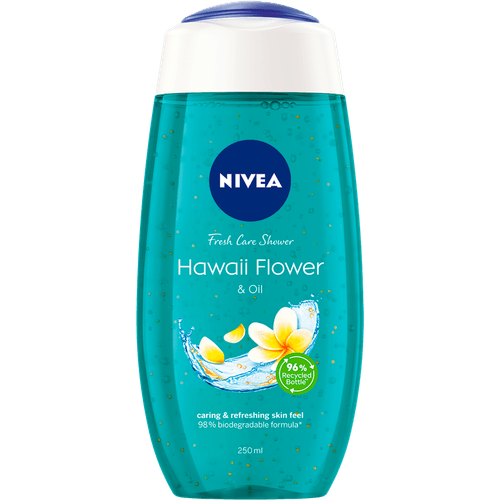 Foto van Nivea Douchegel hawaii flower & oil op witte achtergrond