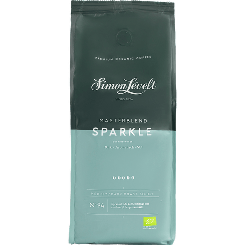 Foto van Simon Levelt Sparkle masterblend op witte achtergrond