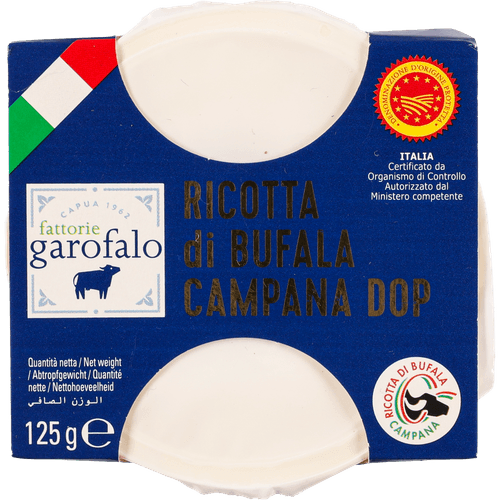 Foto van Garofalo Mascarpone di bufala op witte achtergrond