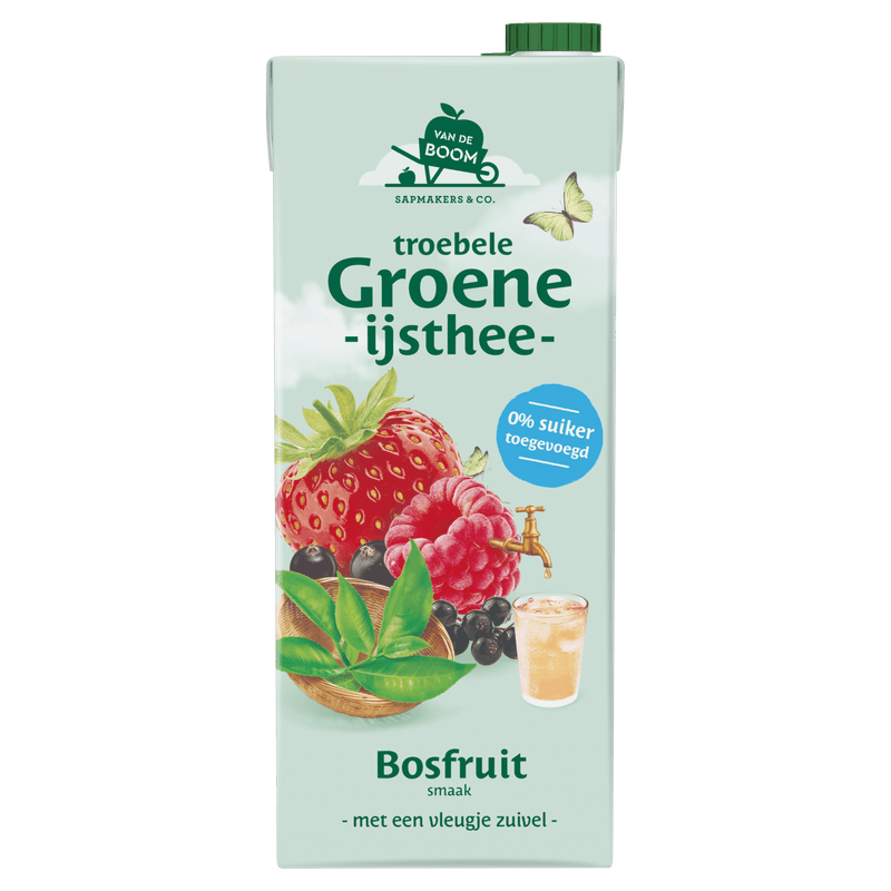 Van de Boom Troebele groene ijsthee bosfruit