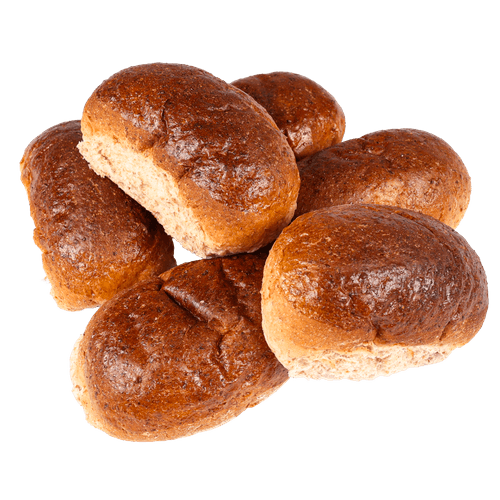 Foto van DekaVers Fijn volkoren puntjes 6 stuks op witte achtergrond