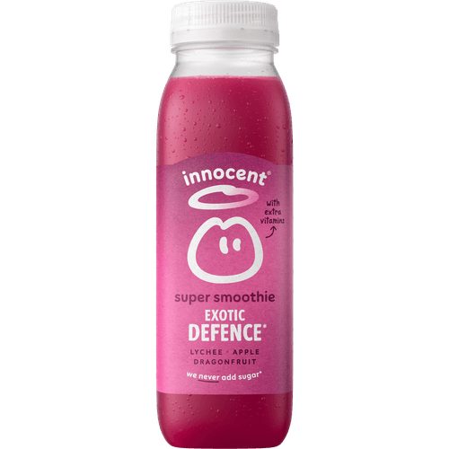 Foto van Innocent Super smoothie exotic defence op witte achtergrond