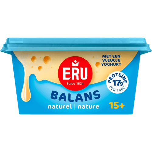 Foto van ERU Balans naturel 15+ op witte achtergrond