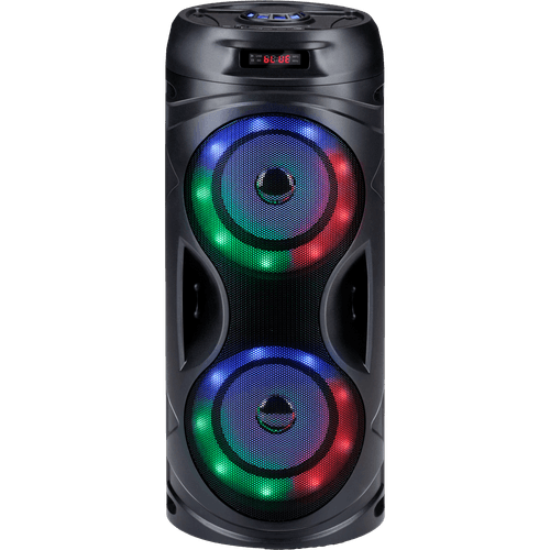 Foto van Bluetooth speaker op witte achtergrond