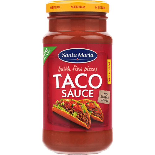 Foto van Santa Maria Taco sauce medium op witte achtergrond