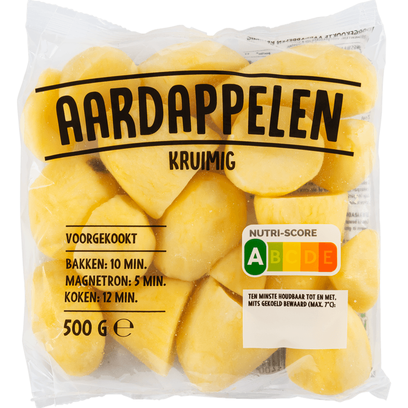 Aardappelen kruimig voorgekookt