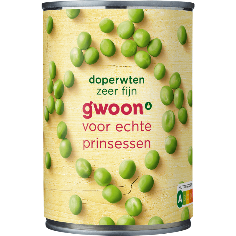 G'woon Doperwten extra fijn