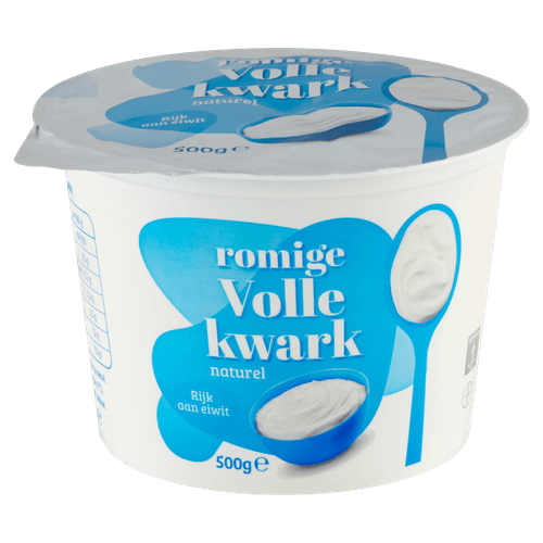 Foto van Konings Volle kwark romig op witte achtergrond