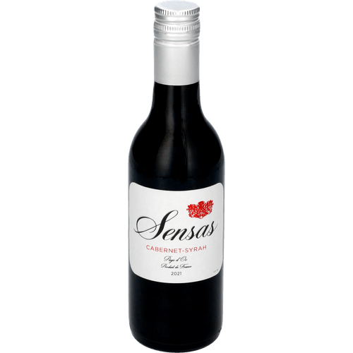 Foto van Sensas Cabernet syrah op witte achtergrond