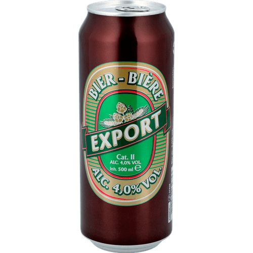 Foto van Export Bier op witte achtergrond
