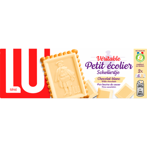 Foto van Lu Scholiertje wit op witte achtergrond