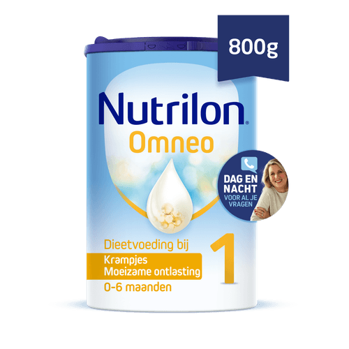 Foto van Nutrilon Omneo 1 0-6 Maanden op witte achtergrond