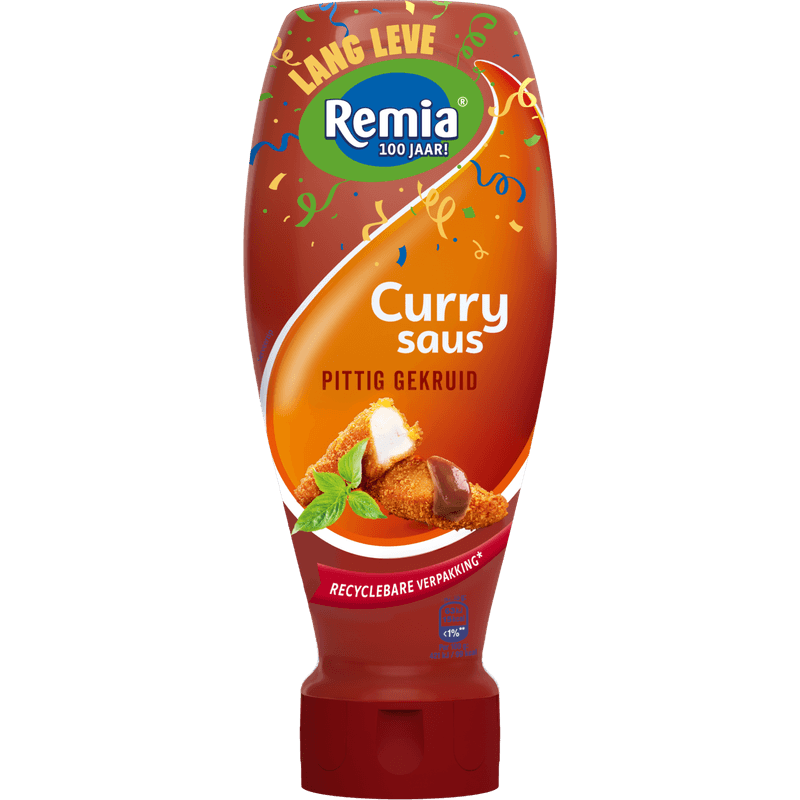 Remia Curry saus pittig gekruid