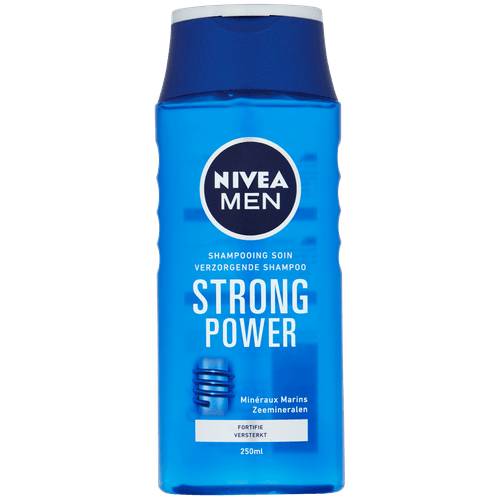 Foto van Nivea Shampoo men strong power op witte achtergrond
