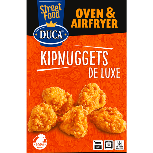 Foto van Duca Kipnuggets deluxe op witte achtergrond