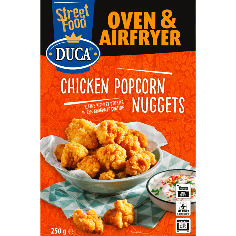 Duca Kipnuggets popkorn