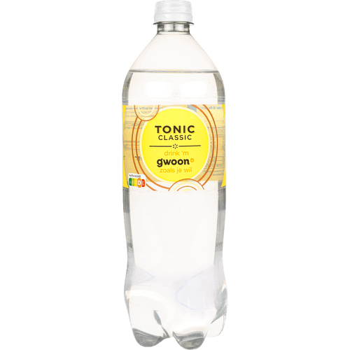 Foto van G'woon Tonic op witte achtergrond