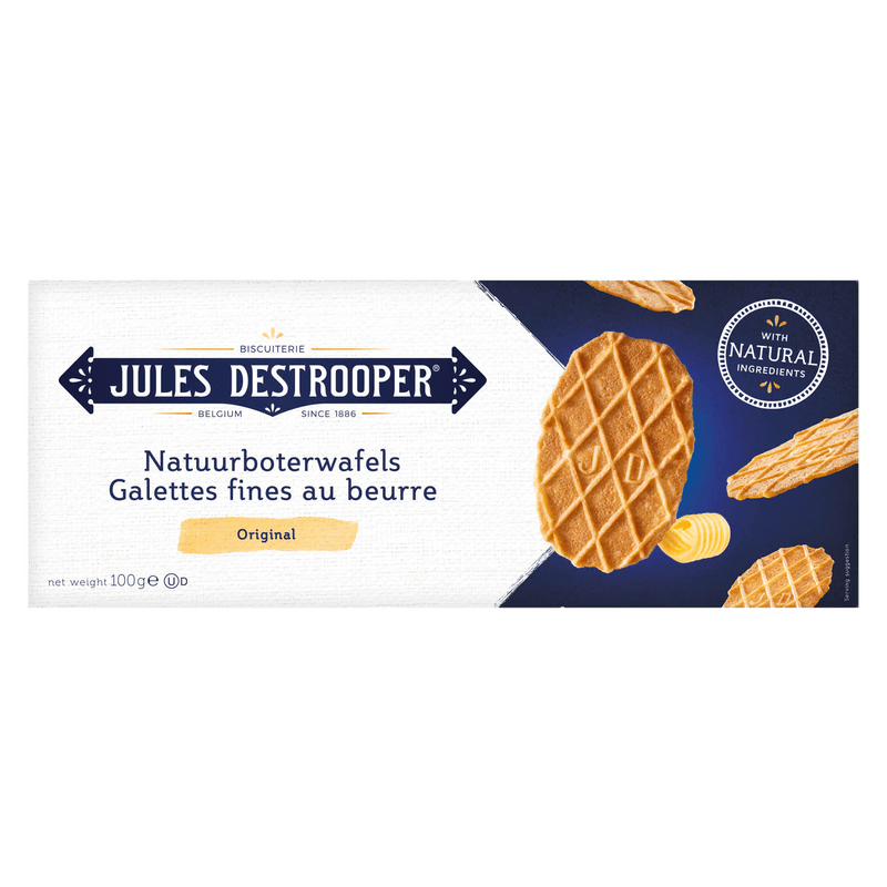 Jules Destrooper Natuurboterwafels