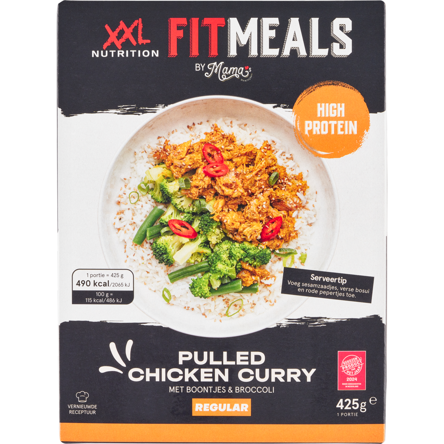 Fitmeals Pulled chicken curry