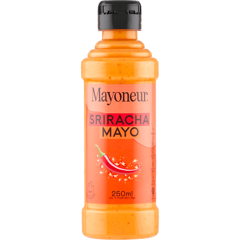 Mayoneur Sriracha mayo plantaardig