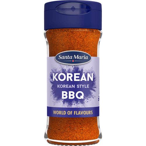 Foto van Santa Maria Korean bbq korean style op witte achtergrond