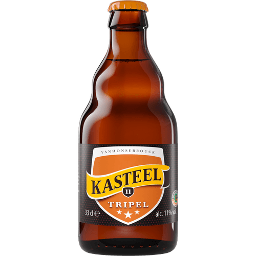 Foto van Kasteel Tripel op witte achtergrond