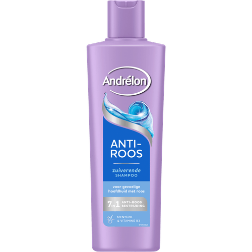 Foto van Andrélon Shampoo antiroos op witte achtergrond