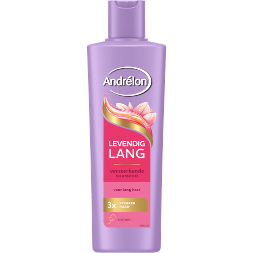 Foto van Andrélon Shampoo levendig lang op witte achtergrond