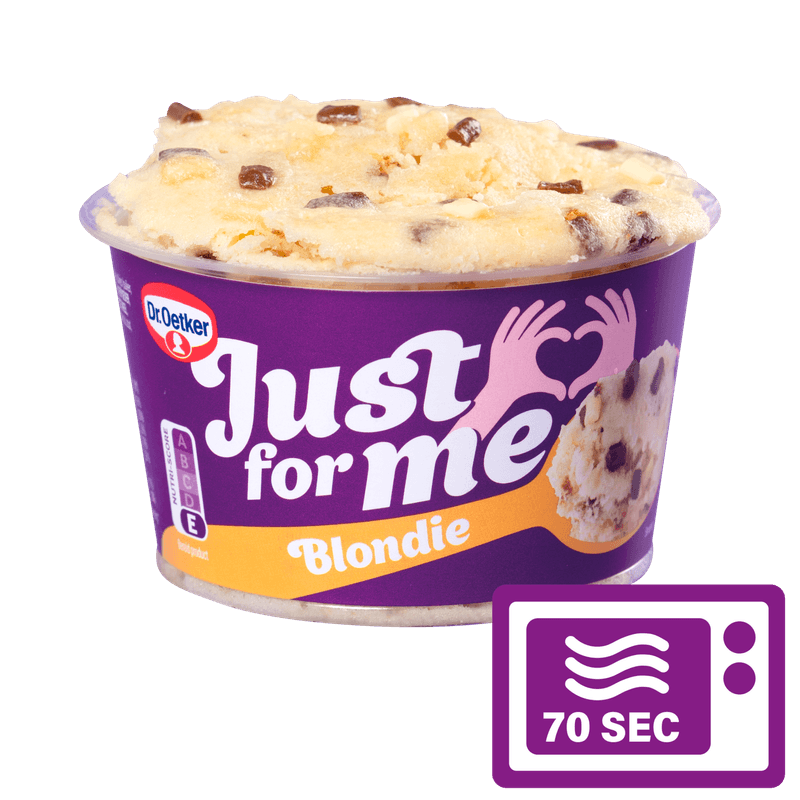 Dr. Oetker Just for me blondie mini cake