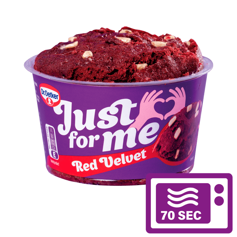 Dr. Oetker Just for me red velvet mini cake