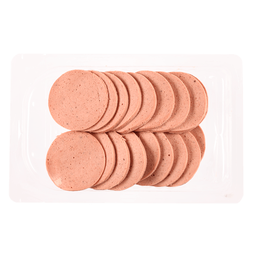 Foto van DekaVers Leverworst op witte achtergrond